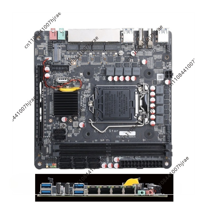 Placa Base Mini ITX C246 NAS L - Nas Motherboard 8 Sata Mini Itx reseña y precio