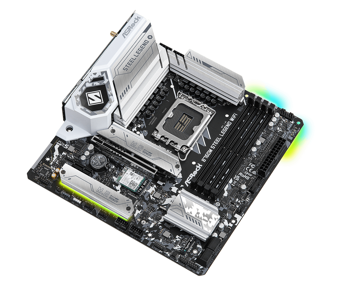 Placa base ASROCK B760M STEEL  - Lga1700 Itx Motherboard Ddr5 reseña y precio