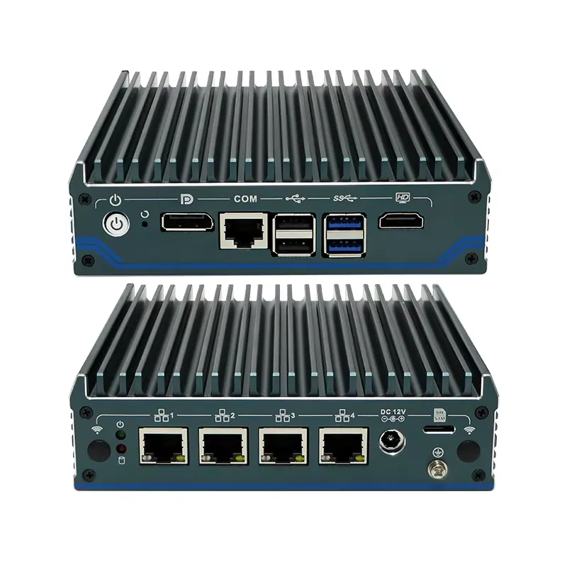 Mini PC Industrial Sin Ventila - Pfsense Firewall Router 2.5G 4 I226 reseña y precio